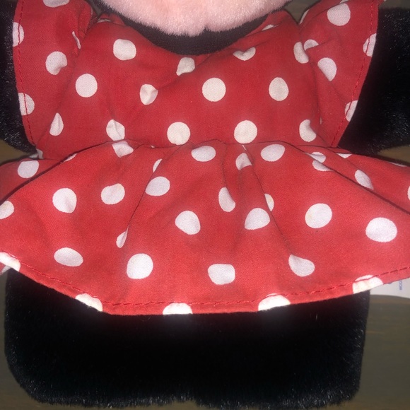 Applause Minnie Mouse Plush Hand Puppet 11" Disney Minnie Mouse Headband Red - Picture 8 of 12